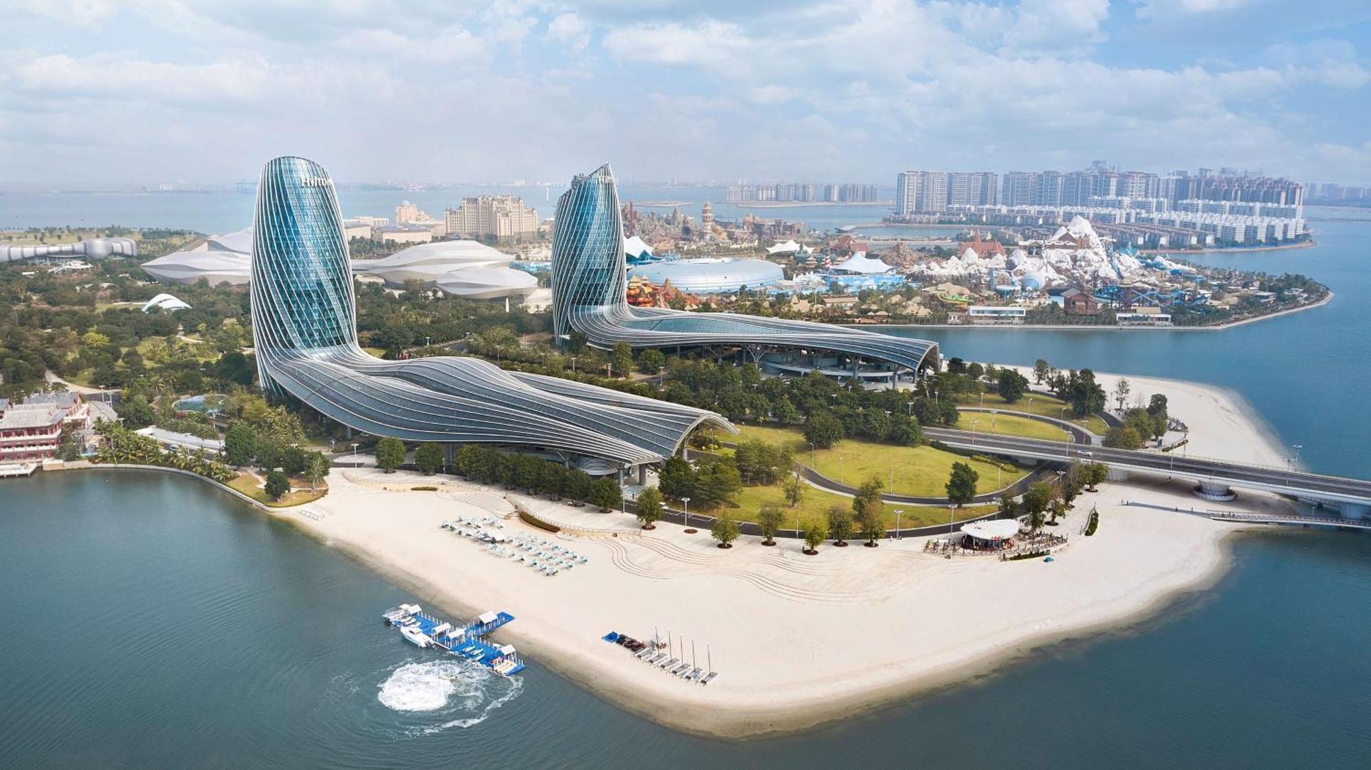 Hilton Hainan Ocean Flower Island Danzhou Exteriör bild